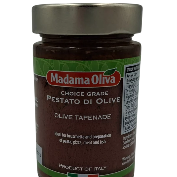 Madama Oliva Olive Tapenade - Looters Grocery Durban