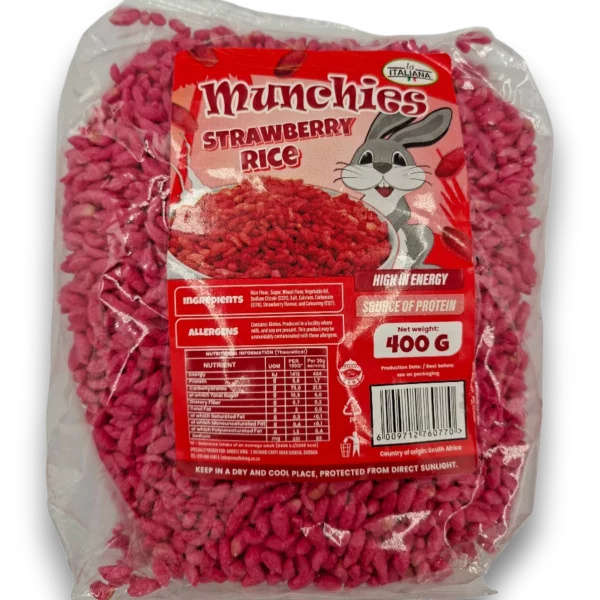 La Italiana Munchies Strawberry Rice - Looters Grocery Durban