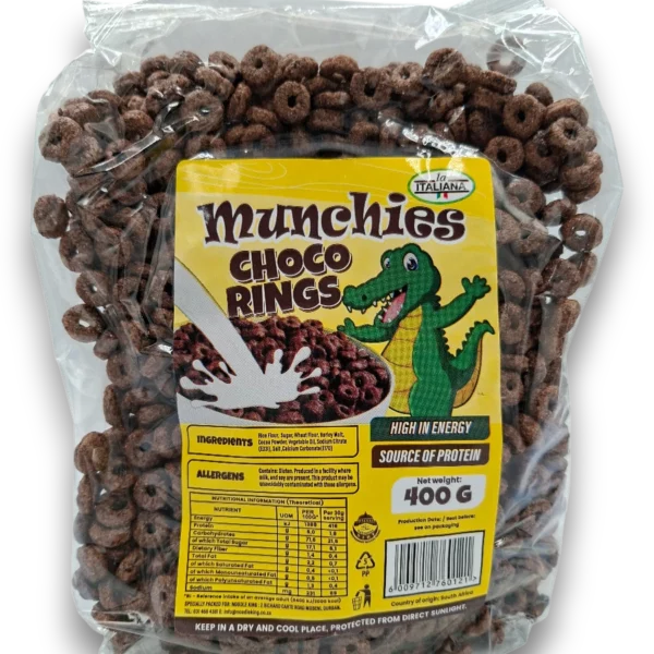 La Italiana Munchies Choco Rings - Looters Grocery Durban