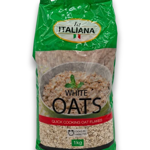 La Italiana White Oats Flakes - Looters Grocery Durban