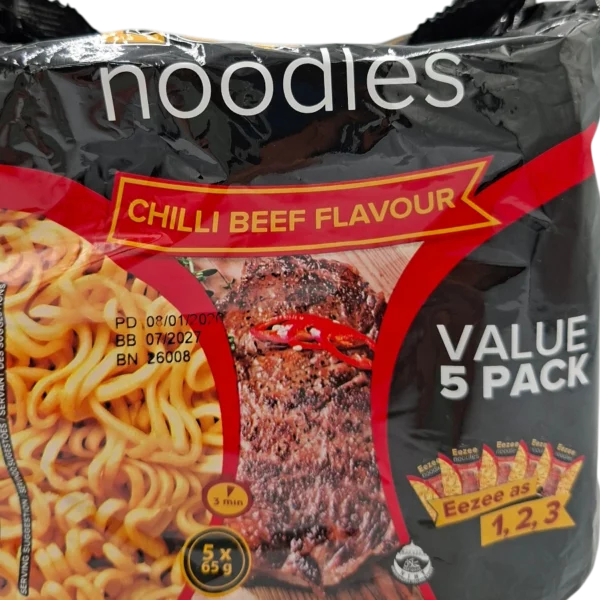 Eezee Noodles Chilli Beef Pack - Looters Grocery Durban