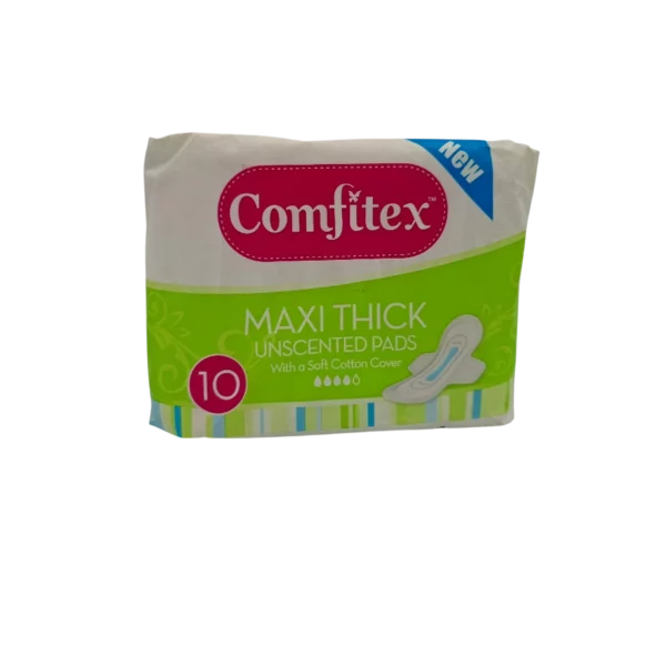 Comfitex Maxi Thick Unscented Pads - Looters Grocery Durban