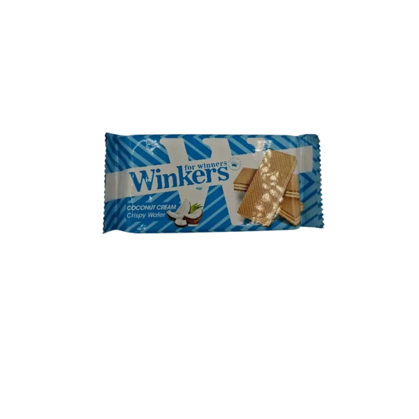 Winkers Coconut Cream Wafers - Looters Grocery Durban
