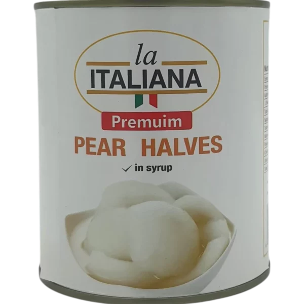 La Italiana Pear Halves in Syrup - Looters Grocery Durban