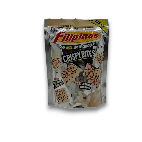 Filipinos Crispy Bites White Choco - Looters Grocery Durban